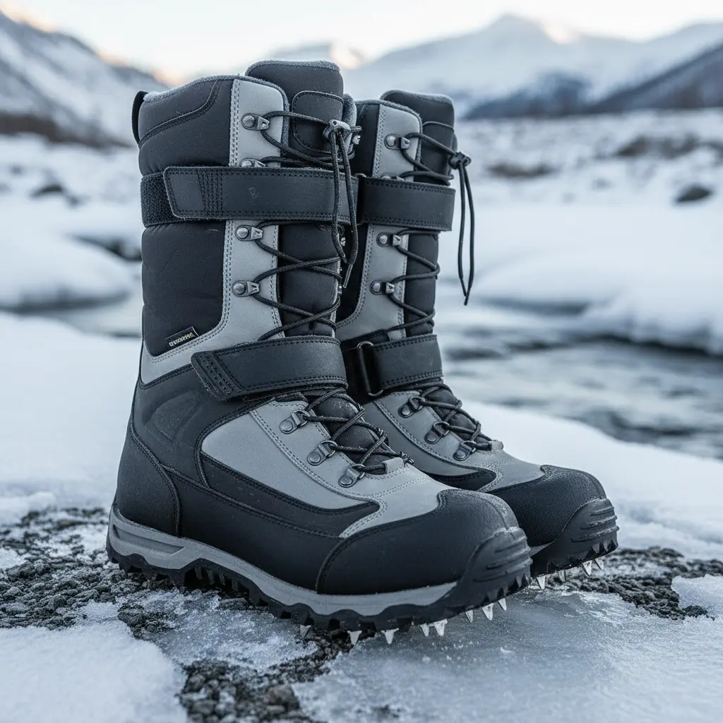 Heavy duty ice boots