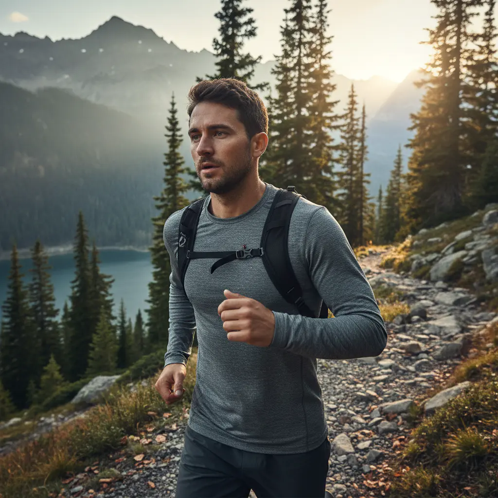 Moisture wicking base layer